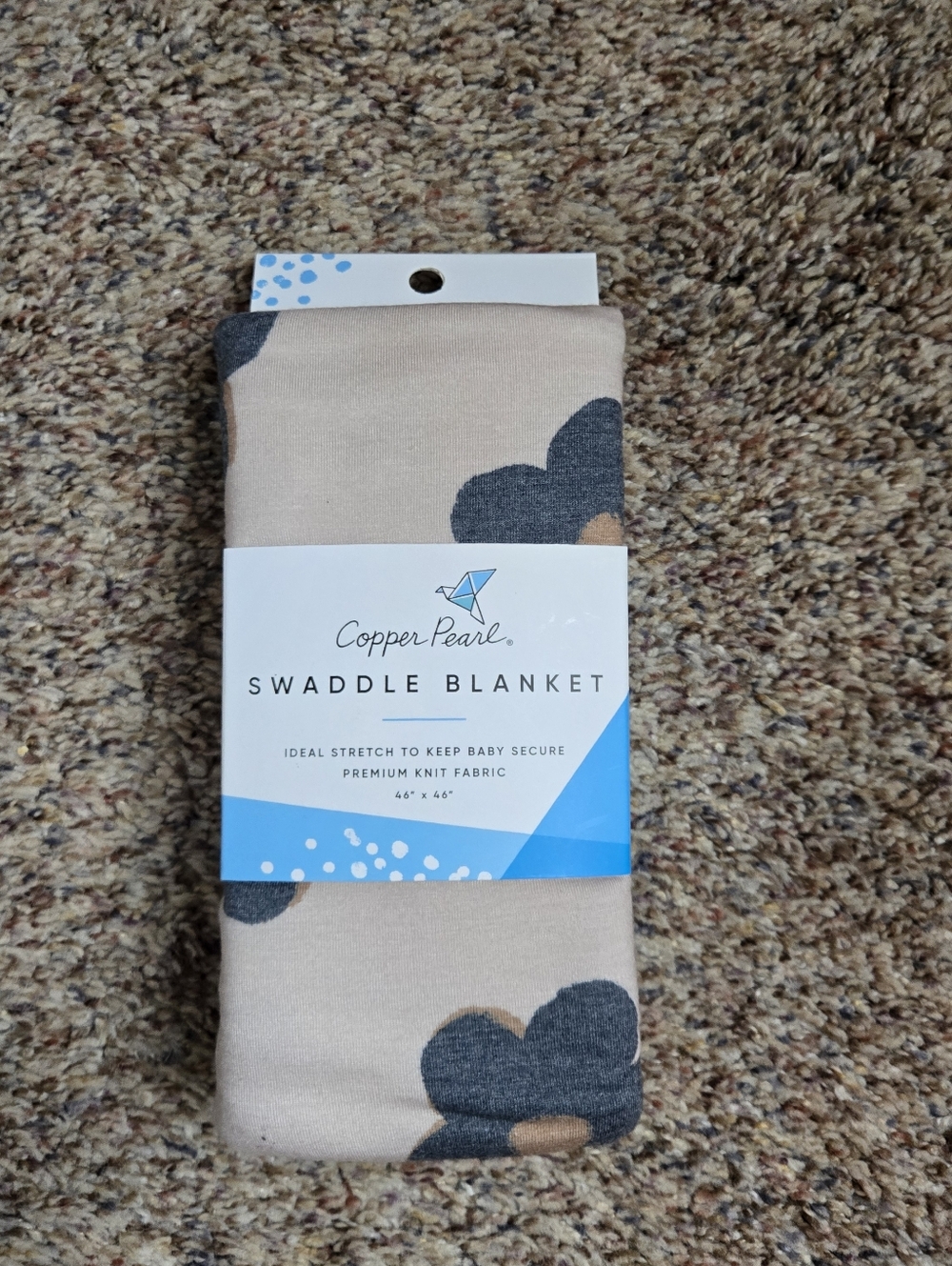 Copper Pearl Swaddle Blanket